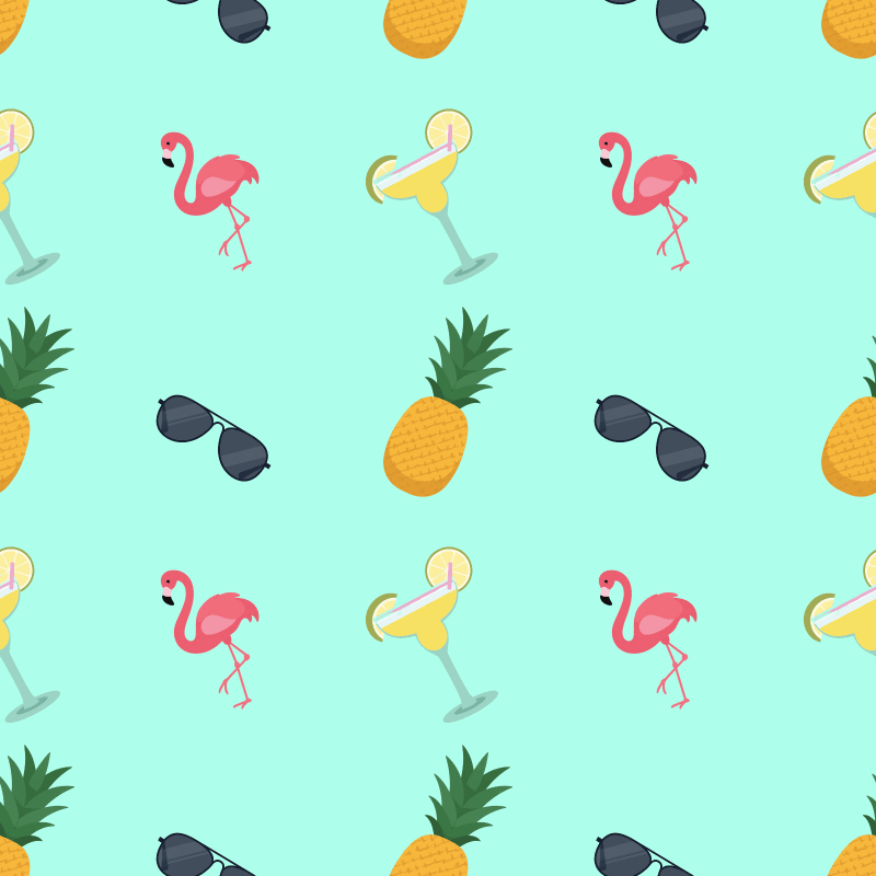 AI generated seamless patterns showcase